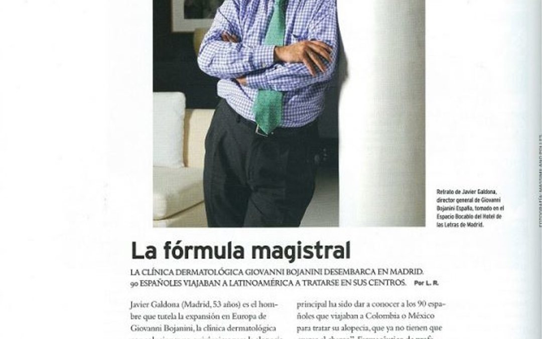 Prensa – Revista Gentleman – Septiembre 2013